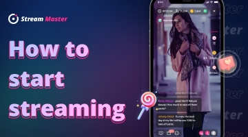How to start streaming and interacting