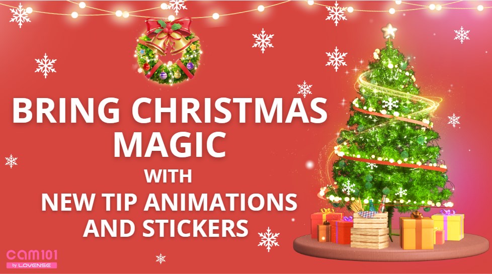 Bring Christmas Magic with NEW Tip Animations and Stickers