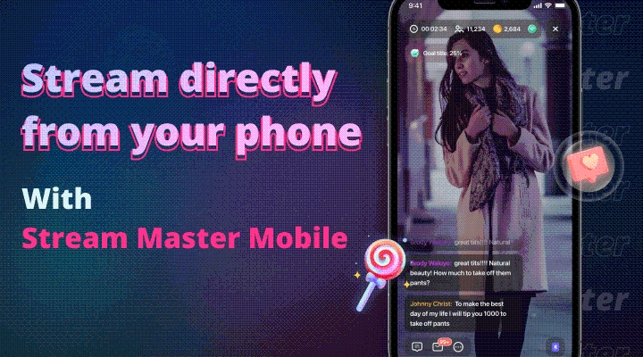 Stream Directly From Your Phone With Stream Master Mobile