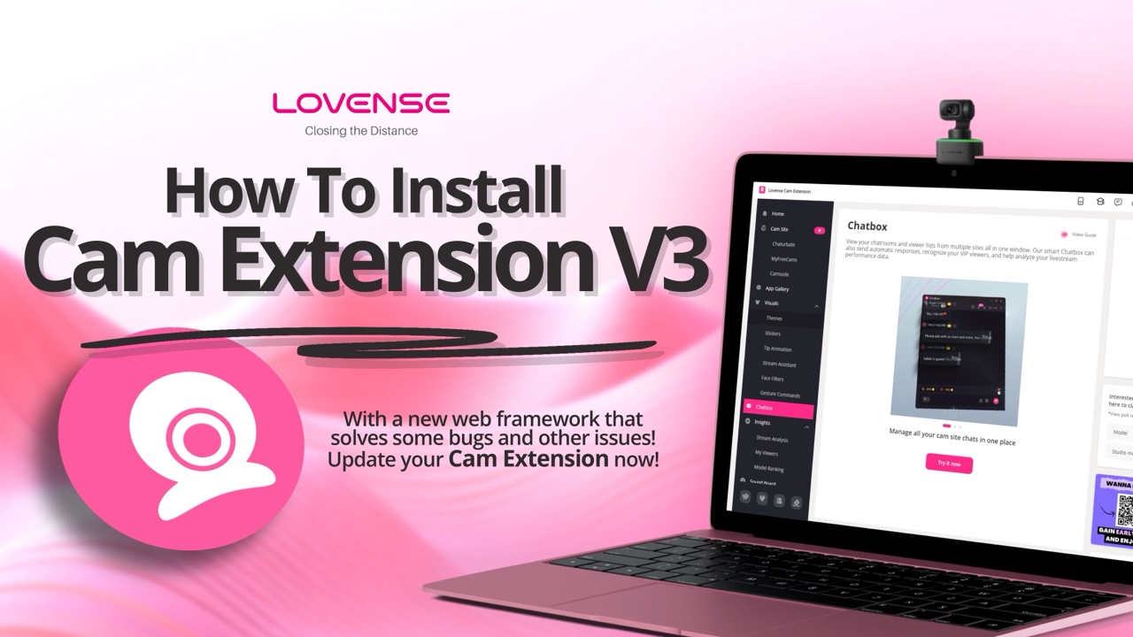 How to Install Cam Extension V3?
