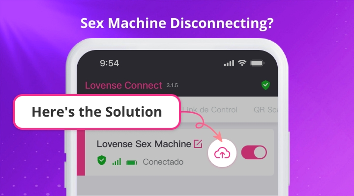 Sex Machine Disconnecting? Here's the Solution