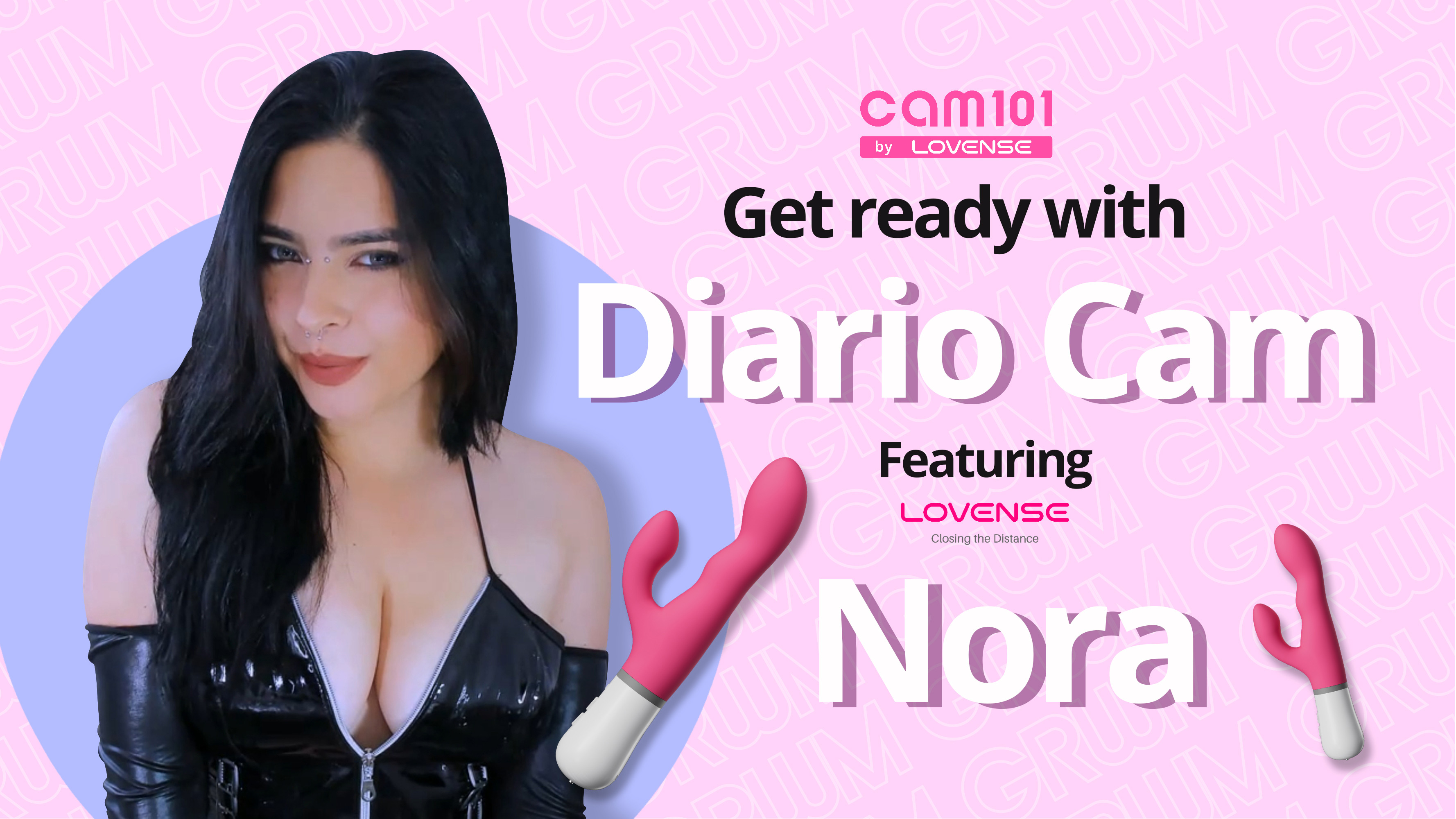 Get ready with Diario Cam and Lovense Nora