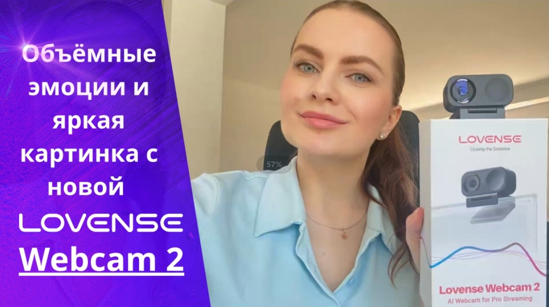 Объёмные эмоции и яркая картинка с новой Lovense Webcam 2