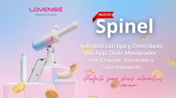 Lovense Launches Spinel: A Compact Powerhouse Engineered for Live Performers