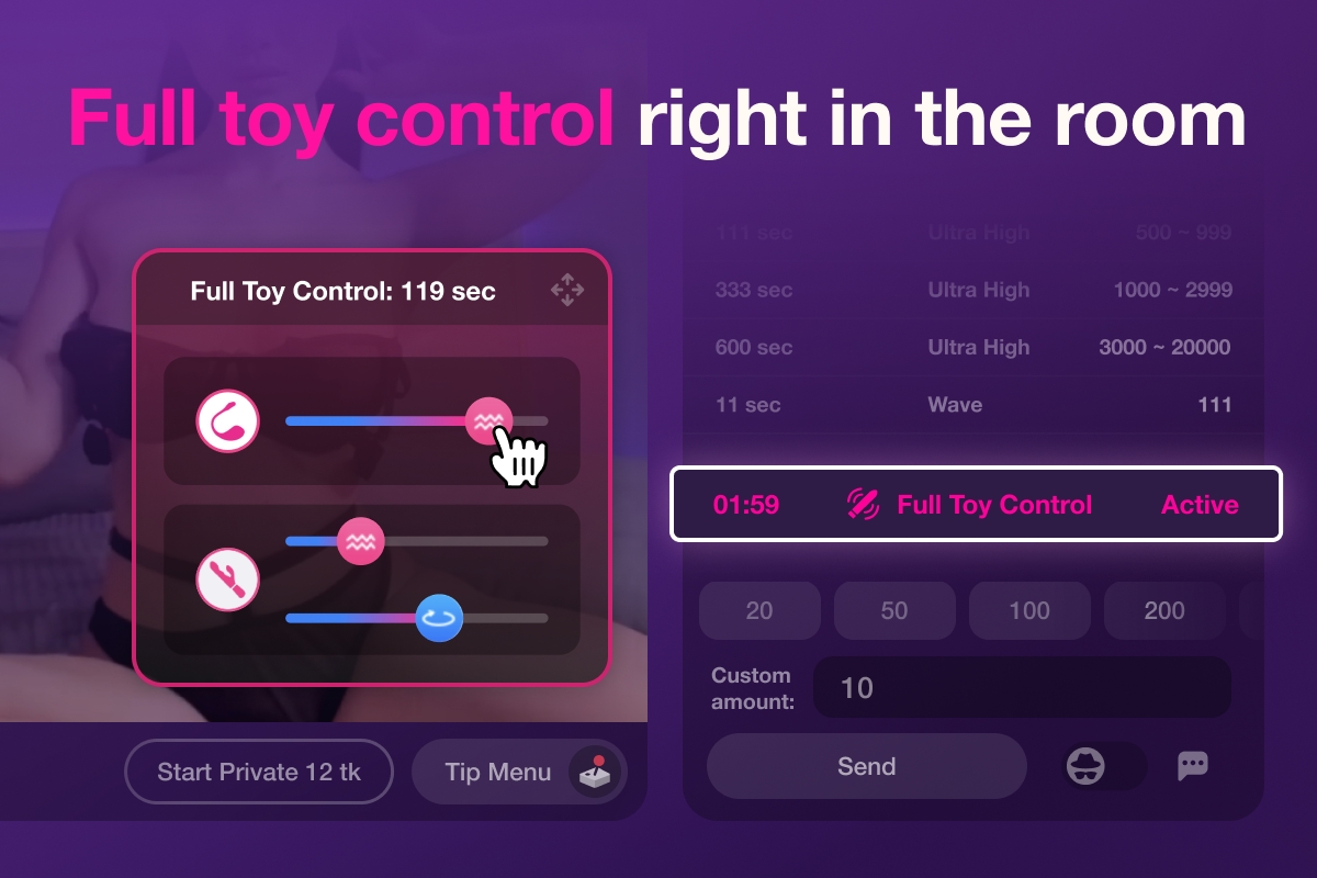 Enable Full Lovense Control Right in Your Room