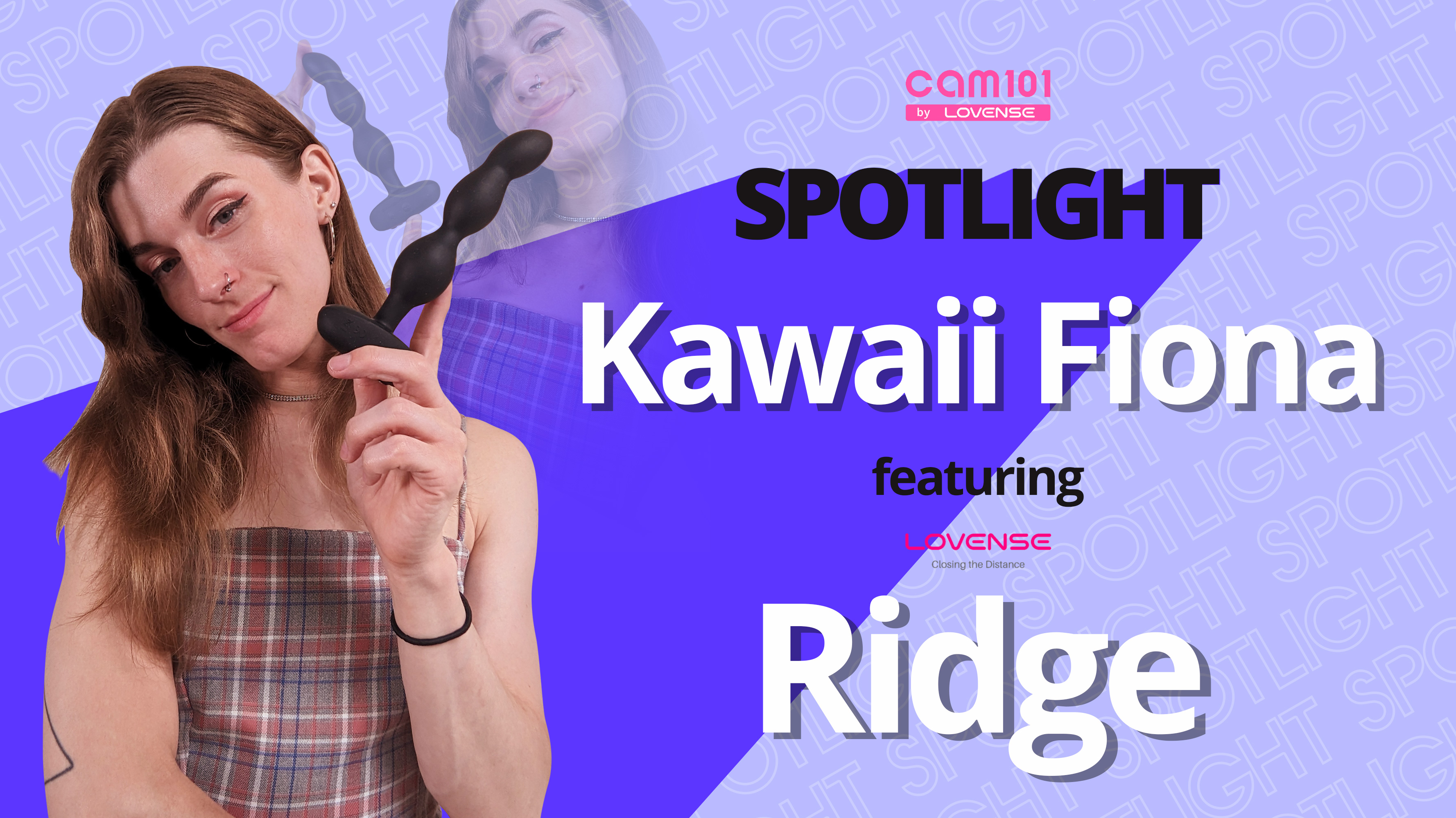 Spotlight: Kawaii Fiona featuring Lovense Ridge