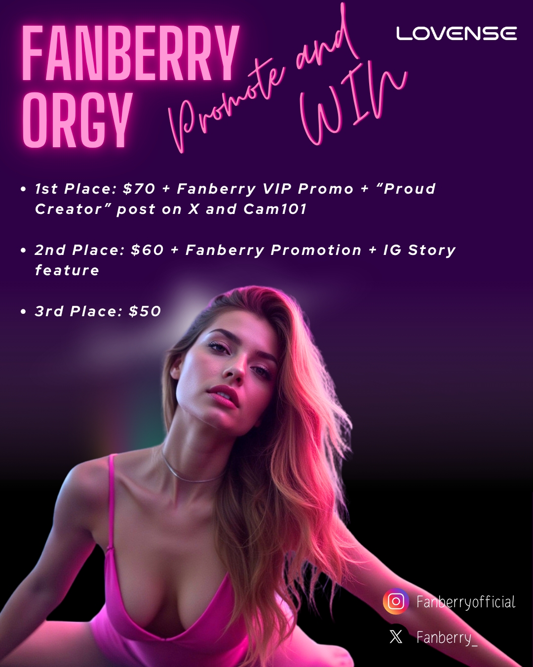 Only 2 days left! Join the Fanberry Orgy Challenge!