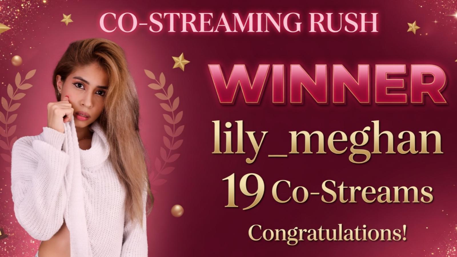 Co-Streaming Rush Winner Announced!